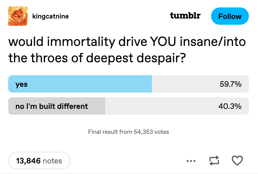 Immortality